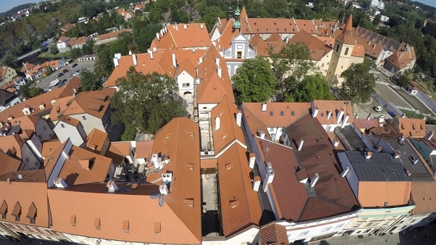 Město Český Krumlov a jeho kláštery