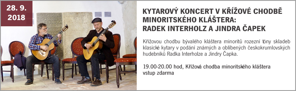 Kláštery Český Krumlov - archív 2018 - 28.9._kytary
