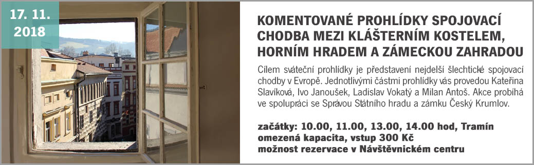 Kláštery Český Krumlov - archív 2018 - 17.11_chodba