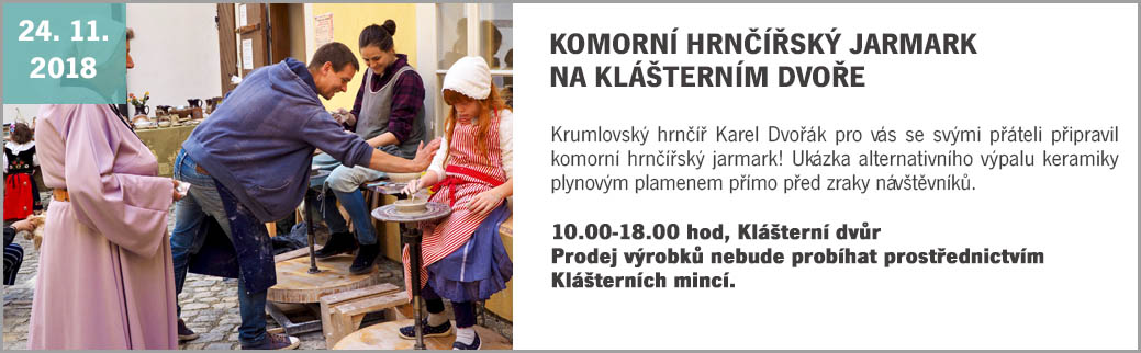 Kláštery Český Krumlov - archív 2018 - 24.11_hrnciri